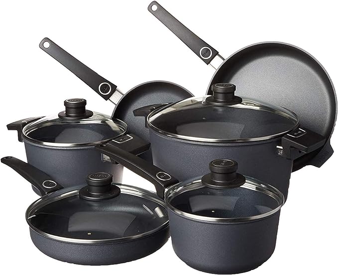 Woll Diamond Lite Set 10 pieces Induction Detachable handles.